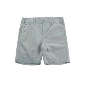 G1 Goods Everyday Bermuda Shorts Womens 10 Gray Cotton Twill 7.5" Inseam Mid